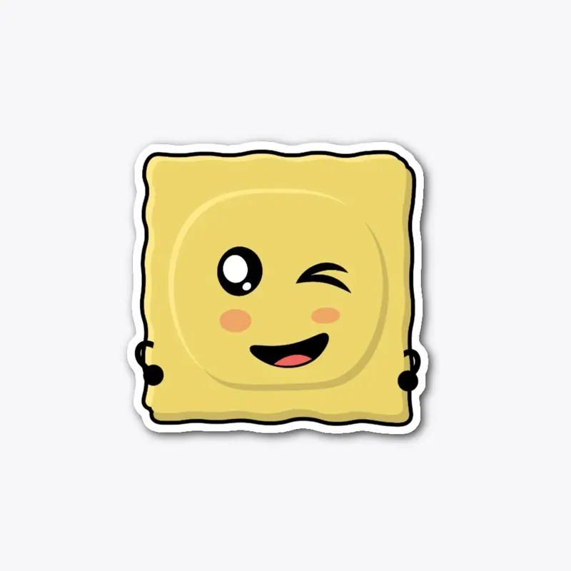 Winky Ravioli Sticker